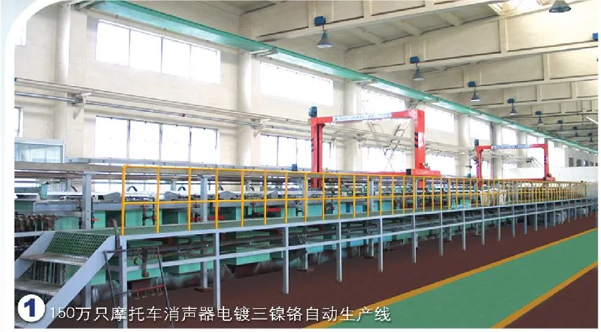 Automatic Rack Plating or Hang Plating Machine