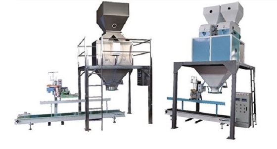 Automatische Verpackungs- und Palettiermaschine für Stahlfasern, 10 kg - 25 kg pro Beutel